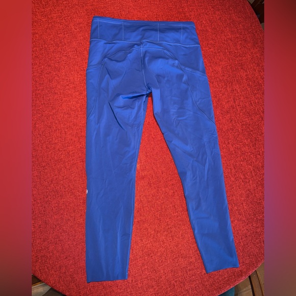 👉🏼LIKE NEW👈🏼 Lululemon Fast & Free 7/8 tight Legging in Jetstream Blue - Picture 7 of 11